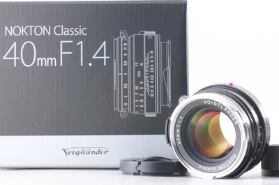 UNUSED BOX] Voigtlander NOKTON Classic 40mm f1.4 MC Lens VM Leica