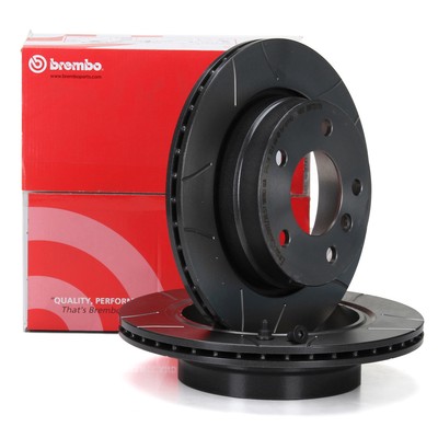 Brembo 09.7727.75 MAX LINE Bremsscheiben für BMW 3er E36 323i 328i E46 hinten