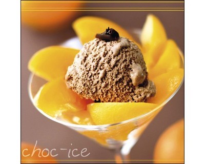 Leinwandbild Choco Ice 27x27 cm