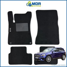 Serie 4 Teppiche - Teppichmatten Aus Teppich Schwarz Für MERCEDES GLB Ab 2019 Serie 4 Teppiche - Teppichmatten Aus Teppich Schwarz Für MERCEDES GLB Ab 2019