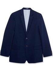 IZOD Boys' Bi-Stretch Blazer Jacket M Bank Blue Size 16 New With Tags