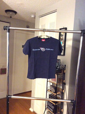 Tennessee Titans Blue Cotton Tapered Shirt Girls Small