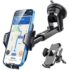 Car Phone Holder Universal Mount Mobile iPhone Windscreen Dashboard or Air Vent