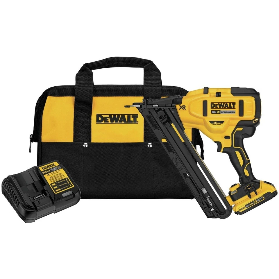 Clavadora Acabado DEWALT 20V MAX XR 15GA Certificada DCN650D1R Reacondicionada