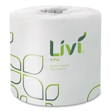 Livi VPG 21724 2-Ply Bath Tissue - White (1-Carton) New