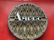 Vintage Ampro Amprosound Speaker grille only GREAT FOR DIY SPEAKER