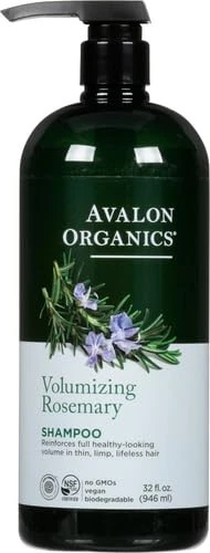 Champú de romero Avalon Organics, 32 fl oz Foto 2 de 4