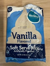 Frostline Vanilla Soft Serve Ice Cream Mix, 6 Pounds B82