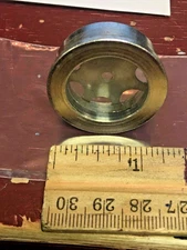 Sight Glass, 1" Window, 1-1/4" Back Press-in Diameter, 1-5/8" Front Outside Diam