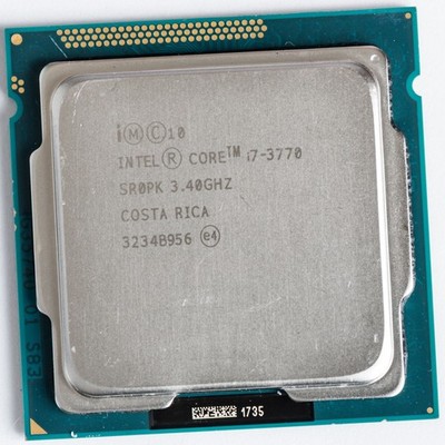 Intel Core i7-3770 SR0PK LGA1155 3.4GHz Quad Core Processor PCIe 3.0