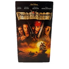 Pirates of the Caribbean: The Curse of the Black Pearl VHS, 2003 Free Shipping