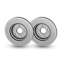 2 Bremsscheiben InnenbelüFtet Ø 55 Mm 22 Mm Hella FüR Toyota Yaris
