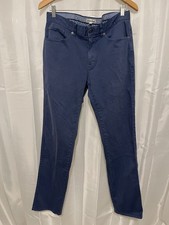 Peter Millar Men  s 33x32 Navy Pants Golf Leisure Casual Chino