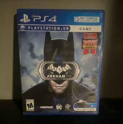 Warner Bros. Batman: Arkham VR PS4/PSVR VR Compatible Action & Adventure M