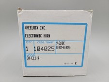 New Wheelock Eh-el1-r Indooroutdoor 24vdc Electronic Horn Red 104025