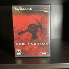 Red Faction - Sony PlayStation 2 Complete In Box Tested