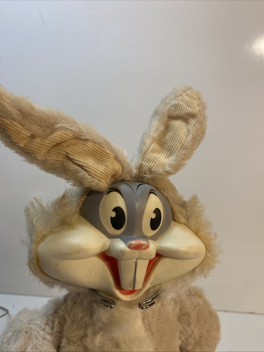 Vintage 1964 Mattel Bugs Bunny Rubber Face Toy 18