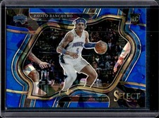 2022-23 Panini Select Paolo Banchero RC Blue Cracked Ice Prizm Courtside #295