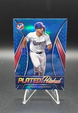 2025 Topps Pristine - Plated and Polished Wyatt Langford #PP-24 Blue Refractor
