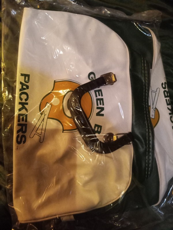 Leather NFL Green Bay Packers 1 Ball Bowling Bag Lots Available