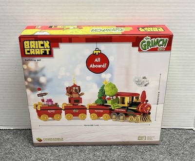 Brickcraft The Grinch Train Building Bricks Set 527 Pieces Who
