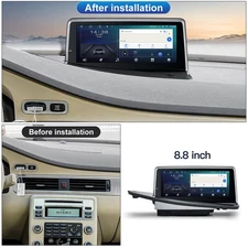 8.8" Android Carplay Screen GPS Radio Multimedia Unit for Volvo S80 2006–2011