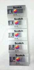 Lot of 5 Scotch XS II 90 High Bias Type II Cassette Tapes Sealed Vintage Blank