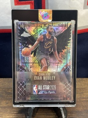 Evan Mobley Numbered 01/10 Topps Chrome Cactus Jack All Star New 2026 #36