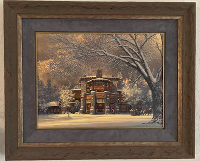 WILLIAM S. PHILLIPS - Christmas Eve at the Ahwahnee #140/250