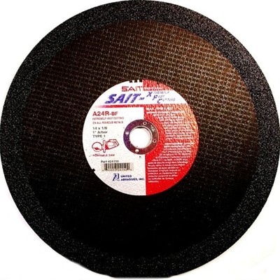 Sait 24150 14'' x 1/8'' x 1'' Type 1 Ferrous Metal Cut-Off Wheel