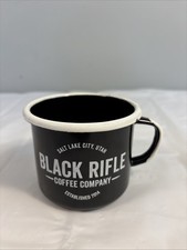 Black Rifle Coffee Company Mug Cup Metal Bones Skull USA