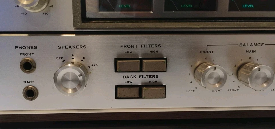 Receptor de 2/4 canales Sansui QRX 7500a de colección probado y funcionando Foto 4 de 4