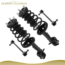 For 2009 2010 2011 2012 Toyota Venza AWD Rear Struts Sway Bars Kit w/Coil Spring