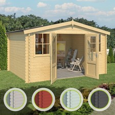 Gartenhaus Gerätehaus Schuppen Garten Haus Holz Natur Holzhaus Tampa Lasita Maja