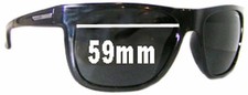 SFx Replacement Sunglass Lenses fits Arnette Fire Drill AN4143 - 59mm Wide