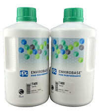 2 Ppg T400 Envirobase White 2liter - Sale Combo Price 520 - Free Shipping