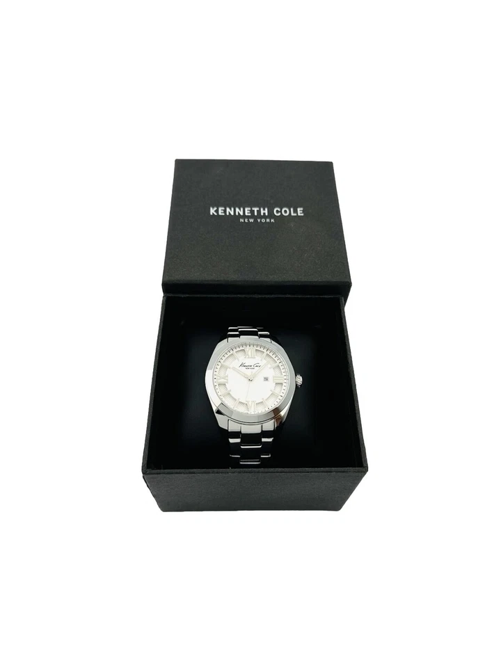 Vestido esportivo Kenneth Cole New York feminino 100238856 display analógico quartzo - Imagem 4 de 4