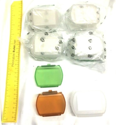 Nikon Fluorescent Incandescent Filter, Diffuser SZ-4FL SZ-4TN SW15H Lot of 15 