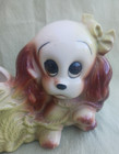 Vintage Hull Pottery #88 Usa Cocker Spaniel w/ Ball of Yarn Planter