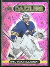 2021-22 Upper Deck Series 1 - Dazzlers Ukko-Pekka Luukkonen #DZ-6 Green (RC)