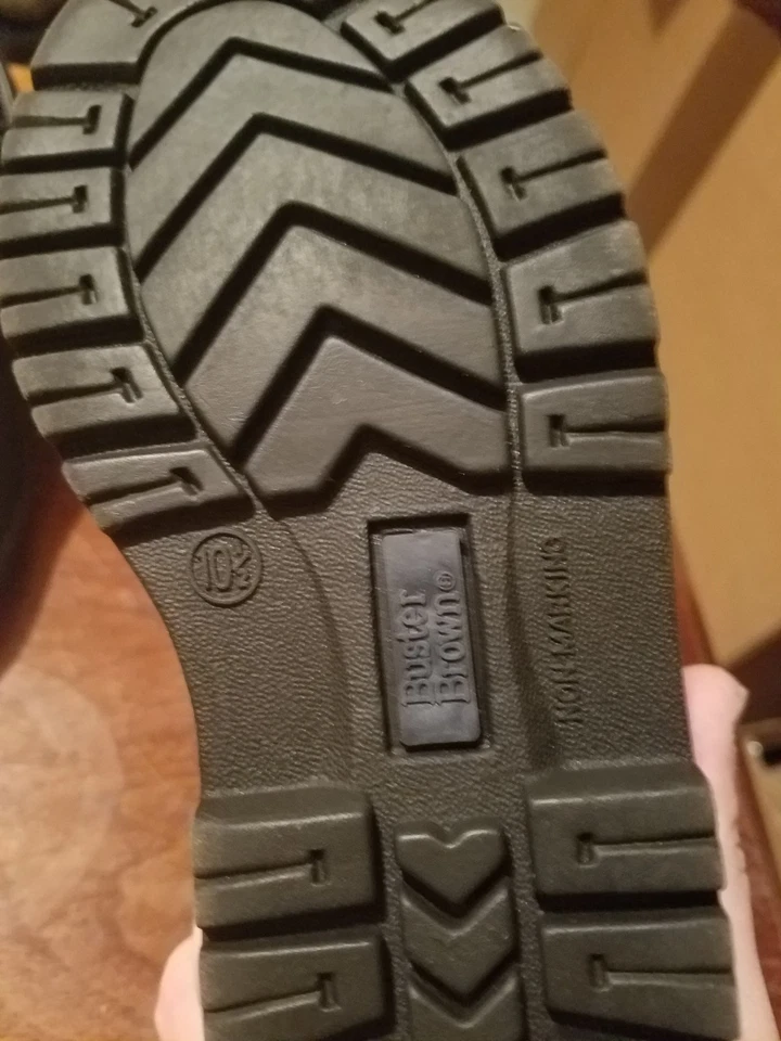 ZAPATOS BUSTER MARRÓN NEGRO NIÑO TALLA 10 1/2 Foto 4 de 4