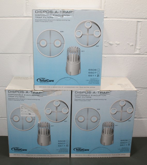 (432) Pinnacle DisposATrap 5511, 115/16" Disposable Evacuation Trap