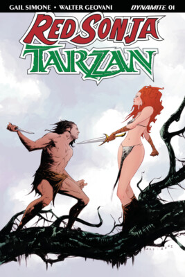 Red Sonja Tarzan #1 (NM)`18 Simone/ Geovani (Cover B)
