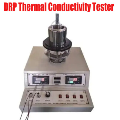 220V Heat Conductivity Coefficient Tester Rubber Metal AL Specific Heat Capacity