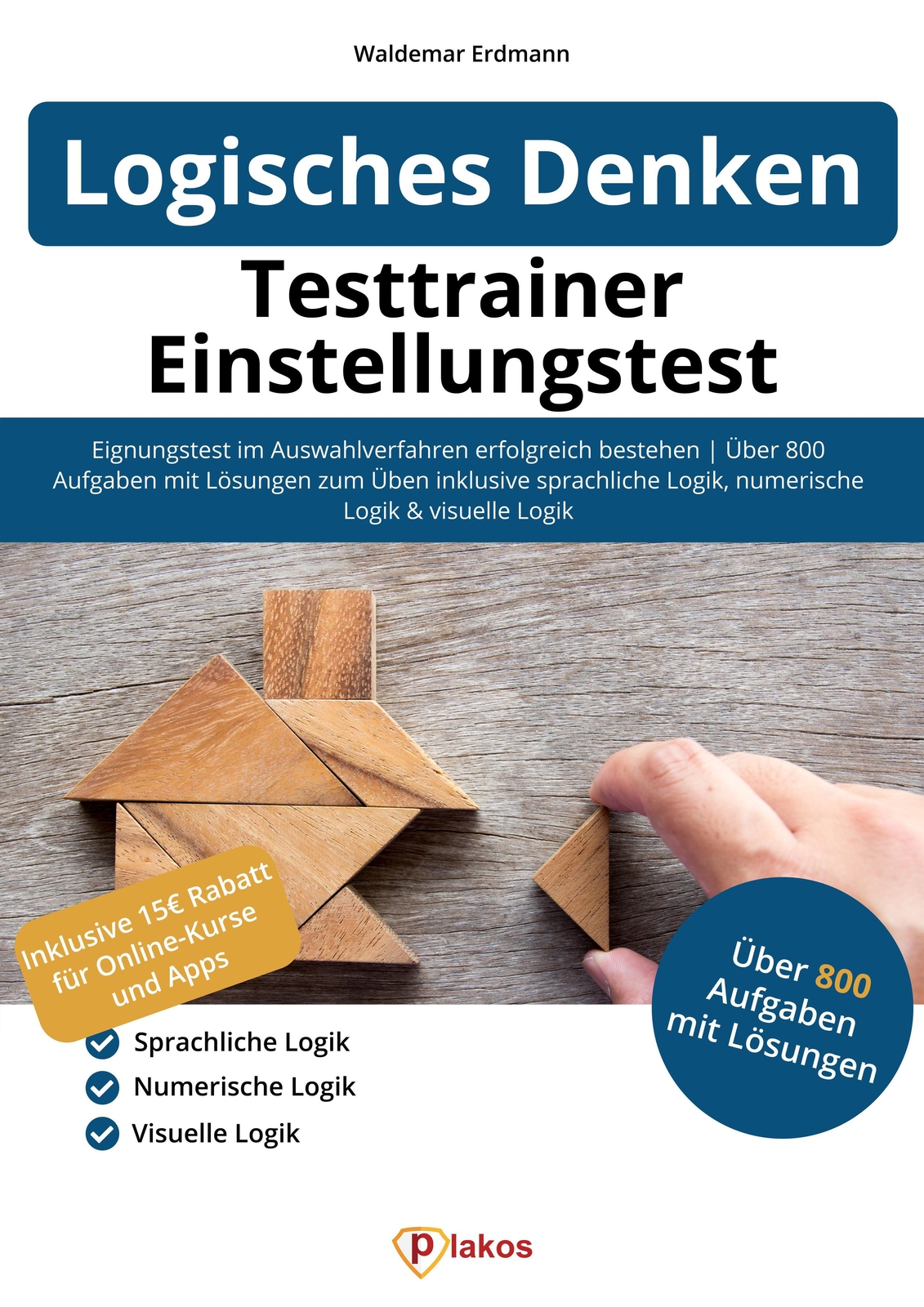 Thumbnail - Testtrainer Einstellungstest Logisches Denken | Waldemar Erdmann |