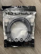 New 6.6 FT Male - Male Display Port DP Video Cable 8K Heavy Duty