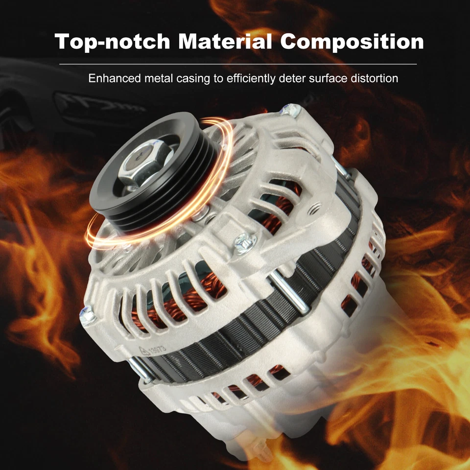 Alternador para Hyundai Elantra Tiburon 2003-2004 Kia Spectra 04-06 2,0 L 13973 EE. UU. Foto 2 de 4