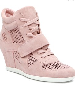 ash bowie mesh wedge sneakers