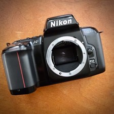 Nikon N6006 35mm SLR Film Camera with Body Cap - Works Great! Film Tested Nice!!