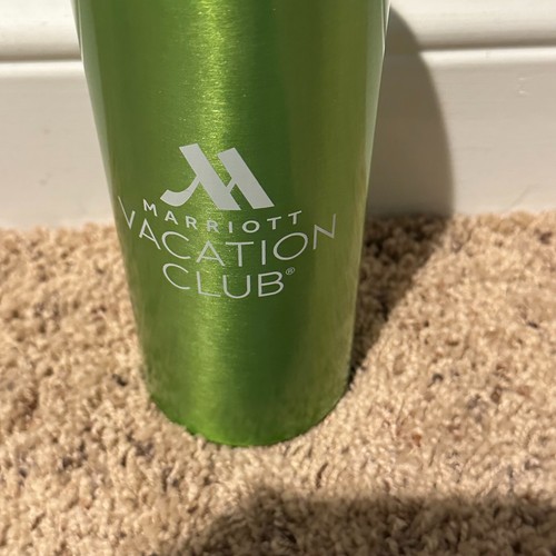 NEW Marriott Vacation Club RARE Green Water Bottle Aluminum BPA Free 25 oz MVC - Picture 3 of 11